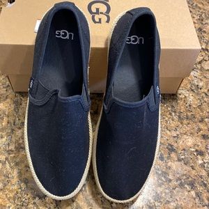 BN UGG a canvas slip on